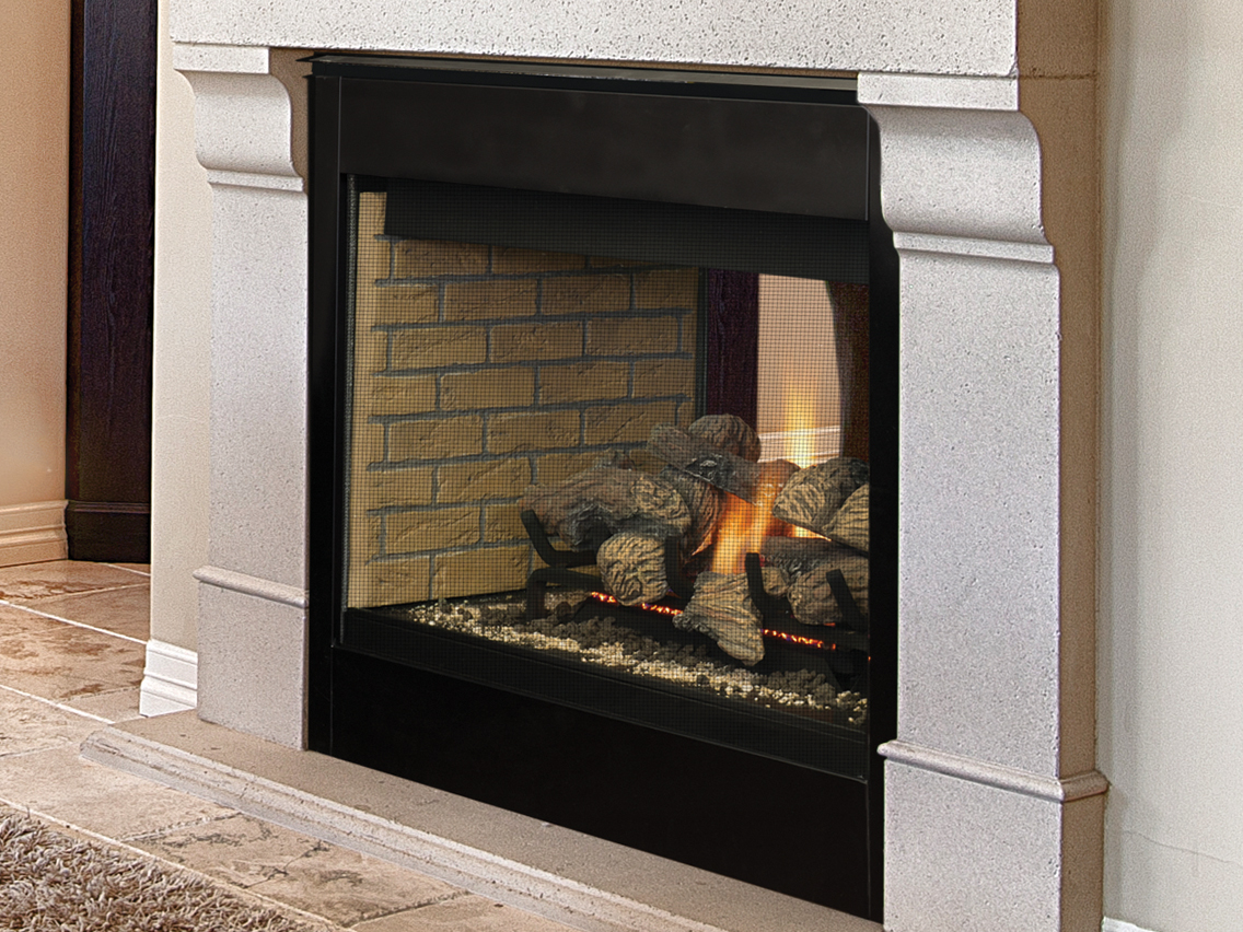 Superior DRT2040 40 Top Direct Vent Gas Fireplace, Millivolt, NG